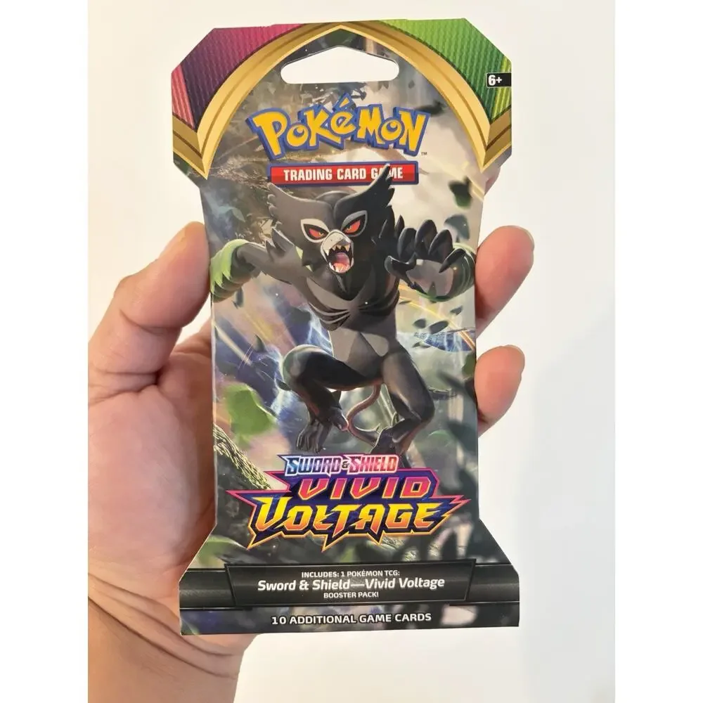 New ! Pokemon Sword & Shield - Vivid Voltage Sleeved Booster Pack -Sealed (2020)